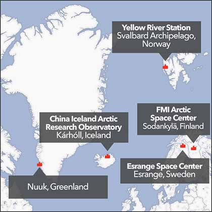 China's projects in the Arctic 