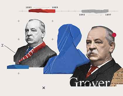 Portrait of Grover Cleveland