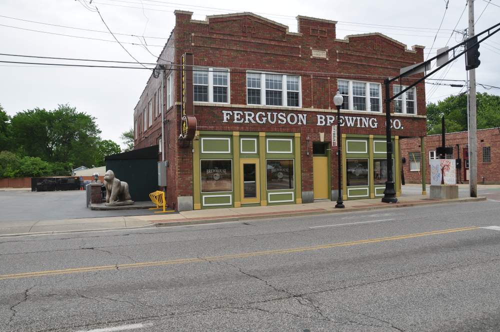 Ferguson microbrewery on South Florissant Road: Photo Chris Simkins