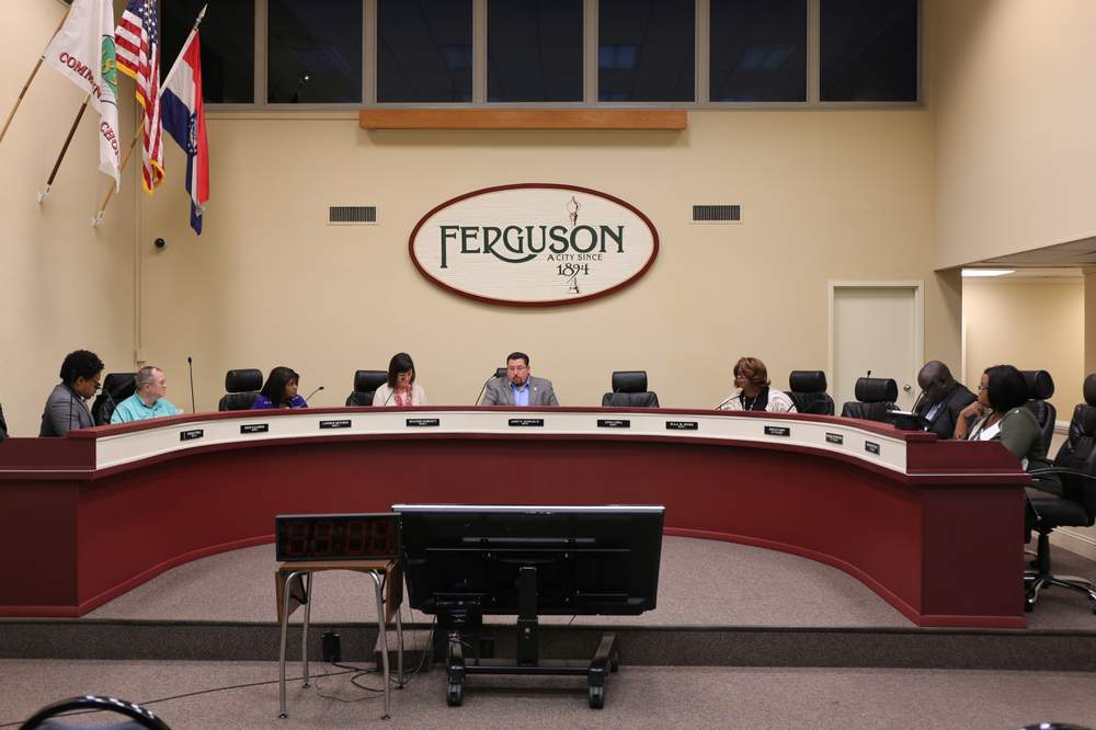 Ferugson City Council: Photo Chris Simkins