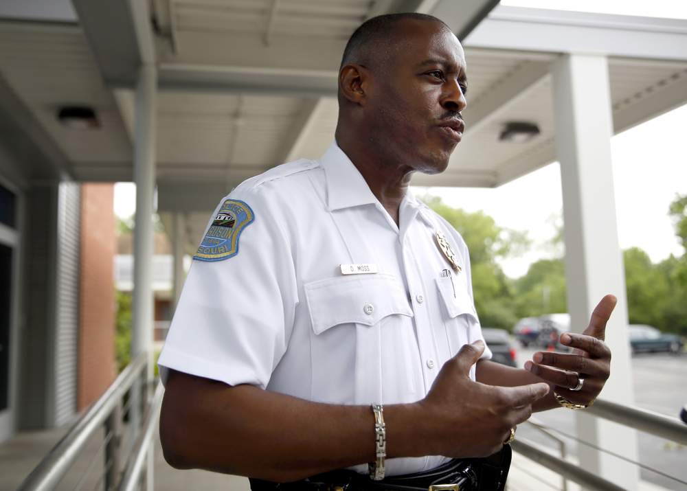 Delrish Moss, becomes Ferguson chief of police.