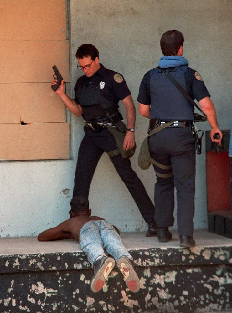 Liberty City, Miami riots 1989: Photo AP