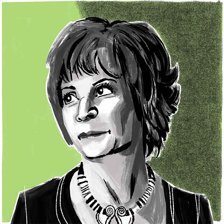 Portrait of Isabel Allende by Brian Williamson | VOA News