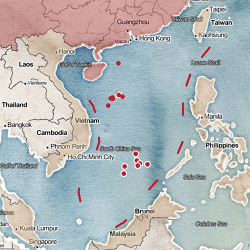 Laut china selatan milik siapa