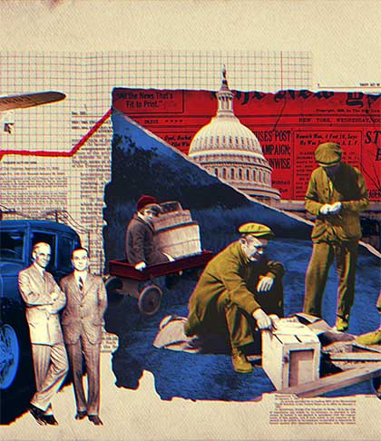 Collage illustration ... (Illustration by Chin Soo Park for VOA News) 