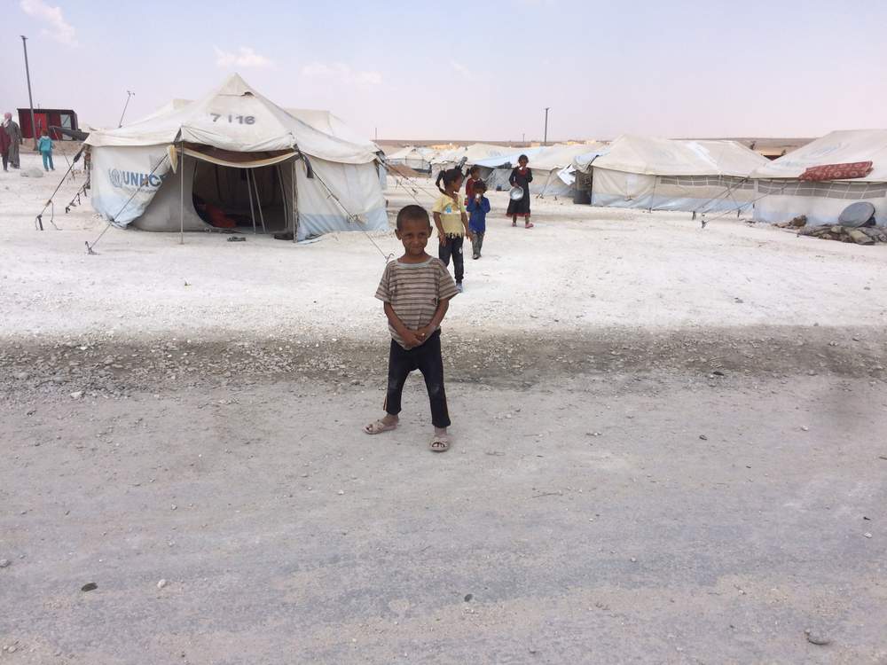 Since the&amp;nbsp; Raqqah offensive began in November 2016, roughly 150,000 children have been displaced from the city and surrounding area, according to the UNHCR.&amp;nbsp; August 16, 2017. (H.Murdock\/VOA)&amp;nbsp;