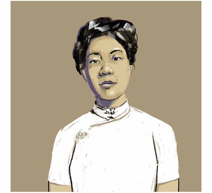 Portrait of Mabel Ping-Hua Lee by Brian Williamson | VOA News