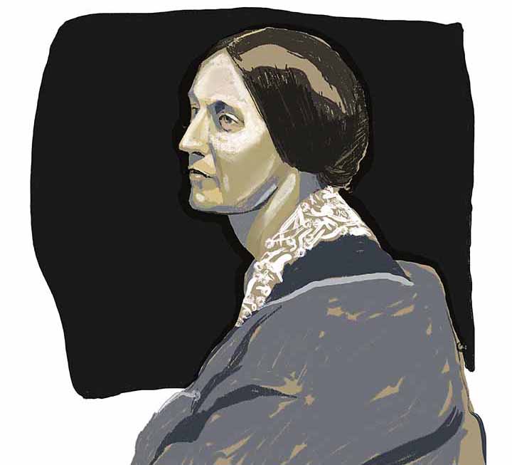 Portrait of Susan B. Anthony by Brian Williamson | VOA News